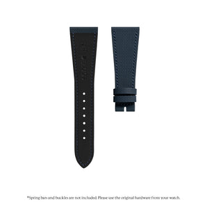 Navy Sailcloth Slim Strap for De Bethune