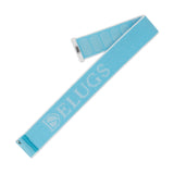 Delugs Delcro Baby Blue/White Fabric Watch Strap