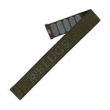 Delugs Delcro Woodland Tri-Weave Fabric Watch Strap