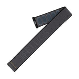 Delugs Delcro Grey/Black Fabric Watch Strap