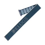 Delugs Delcro Navy/White Fabric Watch Strap