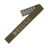 Delugs Delcro Olive Green Fabric Watch Strap