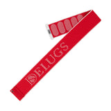 Delugs Delcro Red/White Fabric Watch Strap