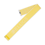 Delugs Delcro Yellow/White Fabric Watch Strap