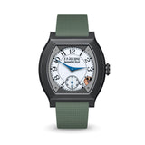 Delugs Olive Green Sailcloth CTS Rubber Strap for F.P. Journe Élégante Rubber Watch Strap