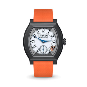 Orange Sailcloth CTS Rubber Strap for F.P. Journe Élégante