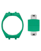 WristPop Case Kit - Dark Green case and clasp