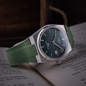 Green Rubber Strap for Tissot PRX