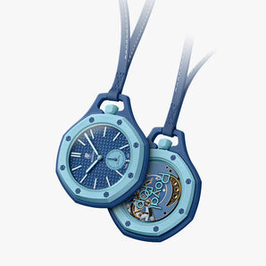 Swatch x Audemars Piguet Royal Pop Lan Ba Savonette pocket watch — by Delugs