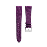 Delugs Matte Purple Lizard Strap Handcrafted Leather Watch Strap