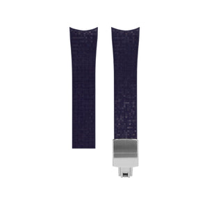Purple Curved CTS Rubber Strap for MB&F MAD1 (Strap Only)