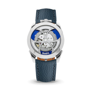 Navy Chevre Strap for MB&F MAD1