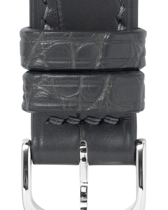 Matte Grey Storm Alligator Petite Slim swatch
