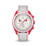 Delugs Mission to Mars "Blush" Strap Handcrafted Leather Watch Strap