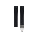 Delugs Black Mosaic CTS Rubber Strap Rubber Watch Strap