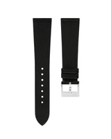 Delugs Black Nubuck Slim Strap Handcrafted Leather Watch Strap