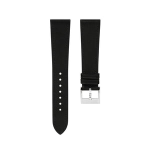 Black Nubuck Slim Strap