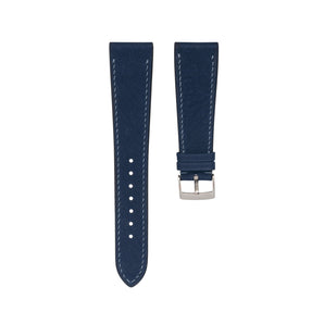 Navy Nubuck Slim Strap