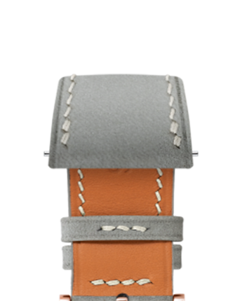 Light Grey Nubuck Slim Strap - Image 11