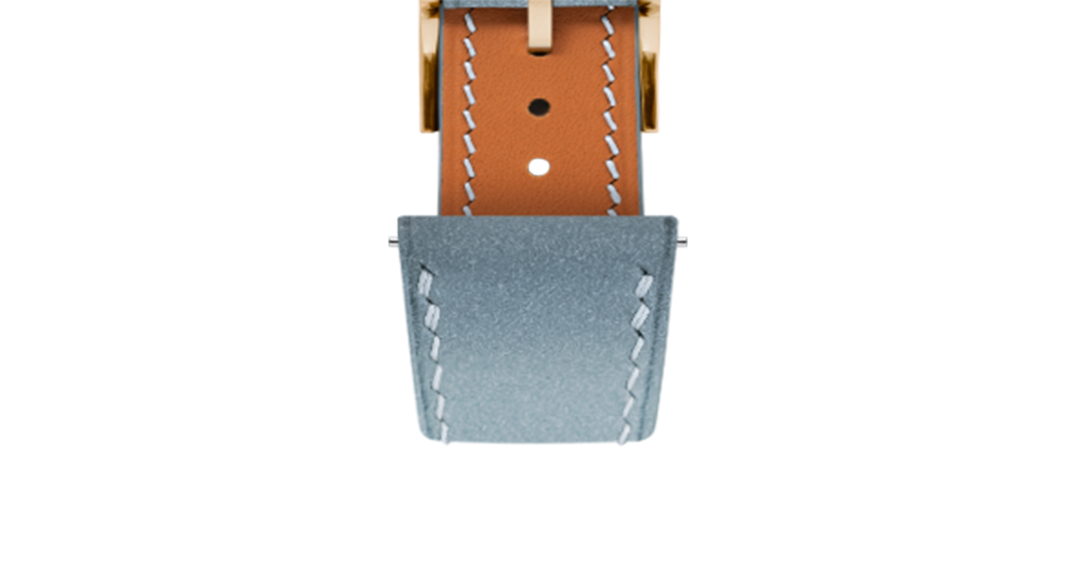 Custom Straps for Cartier Tortue Watch Mini White Dial | Delugs