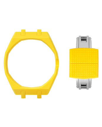 Yellow Case + Clasp — Swatch x AP Royal Pop