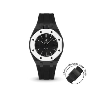 Swatch x AP Royal Pop Black case-strap by Delugs