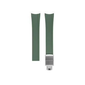 Olive Green Semi-Integrated CTS Rubber Strap