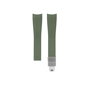 Olive Green CTS Rubber Strap for Rolex Submariner 41mm