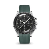 Delugs Overstock: Emerald Green CTS Rubber Strap for Omega Speedmaster Rubber Watch Strap
