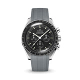 Delugs Overstock: Grey CTS Rubber Strap for Omega Speedmaster Rubber Watch Strap