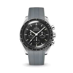 Grey CTS Rubber Strap for Omega Speedmaster