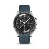 Delugs Overstock: Navy CTS Rubber Strap for Omega Speedmaster Rubber Watch Strap