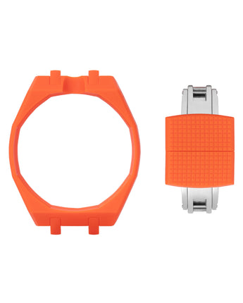 WristPop Case Kit - Orange case and clasp