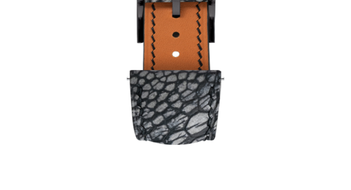 Custom Straps for Grand Seiko SBGC223 Black Dial | Delugs