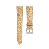 Delugs Nubuck Oryx Ostrich Leg Signature Strap Handcrafted Leather Watch Strap