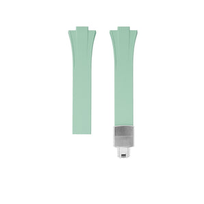 Mint Green Tissot PRX CTS Rubber Strap