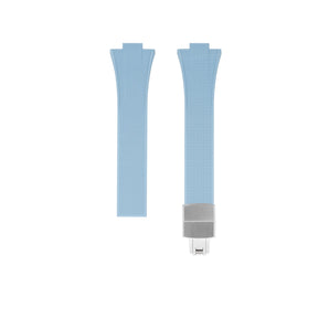 Baby Blue CTS Rubber Strap for Tissot PRX