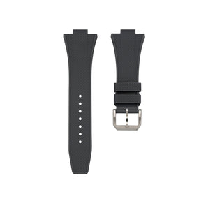 Grey Tissot PRX Rubber Strap