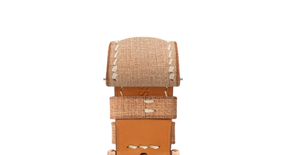 Natural Babele Chunky Strap for Panerai - Handcrafted Leather · 22
