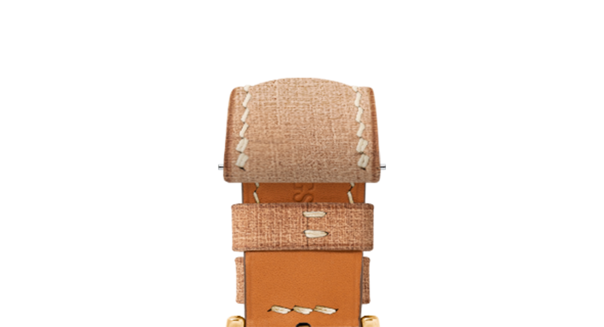 Natural Babele Chunky Strap for Panerai - Handcrafted Leather · 22