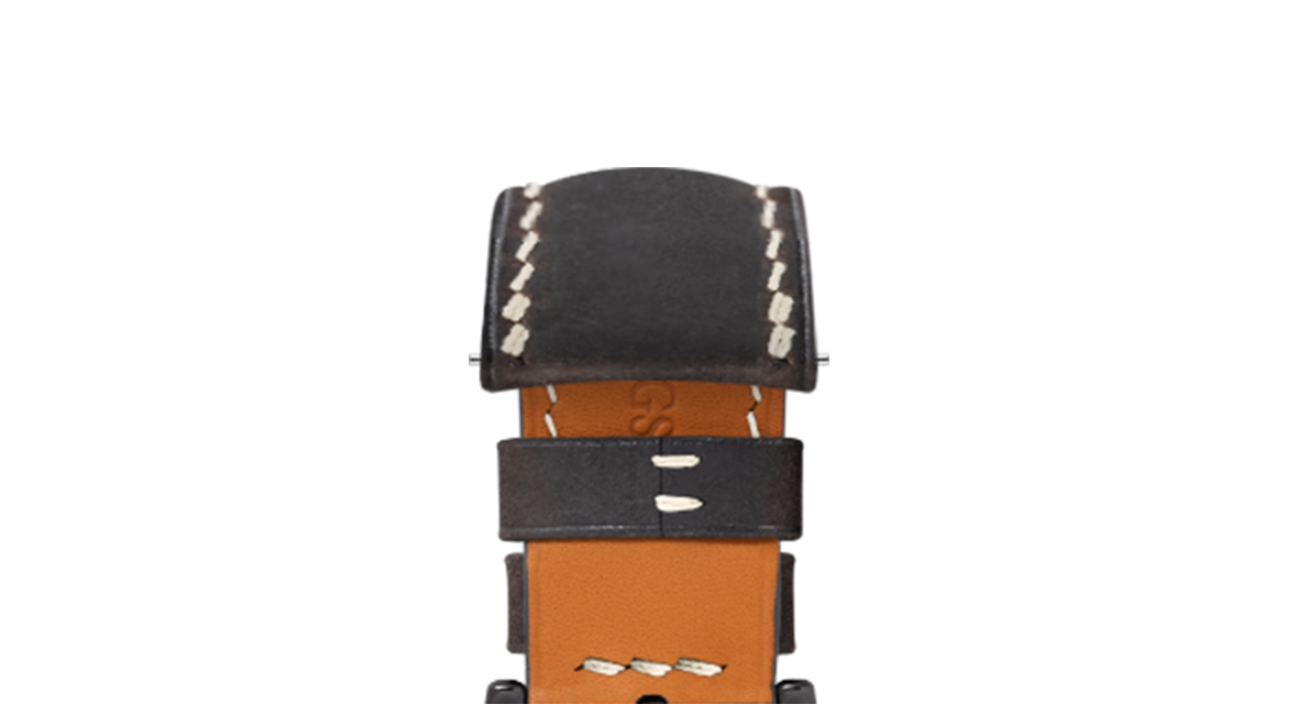 Mocha Crazy Horse Chunky Strap for Panerai - Handcrafted Leather
