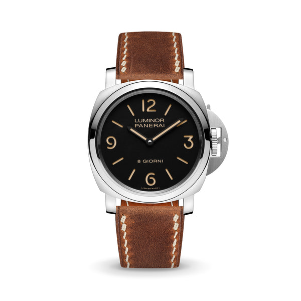 Rust Crazy Horse Chunky Strap for Panerai - Handcrafted Leather