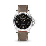 Delugs Taupe Buttero Chunky Strap Handcrafted Leather Watch Strap for Panerai