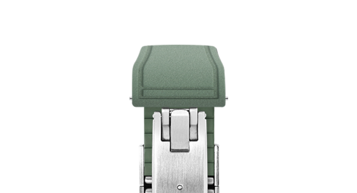 【非売品】Grand Seiko オリーブグリーン レザーストラップ Best Straps for Grand Seiko SBGJ239 Green Dial | Delugs