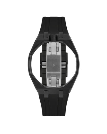 Black case, 12 o'clock, Black strap