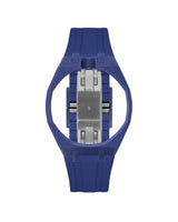 Indigo Blue case, 12 o'clock, Indigo Blue strap