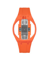 Orange case, 12 o'clock, Orange strap