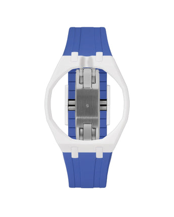 White case, 12 o'clock, Navy strap
