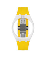 White case, 12 o'clock, Yellow strap