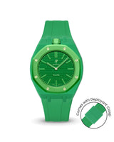 Swatch x AP Royal Pop — Dark Green case, Dark Green strap — Delugs